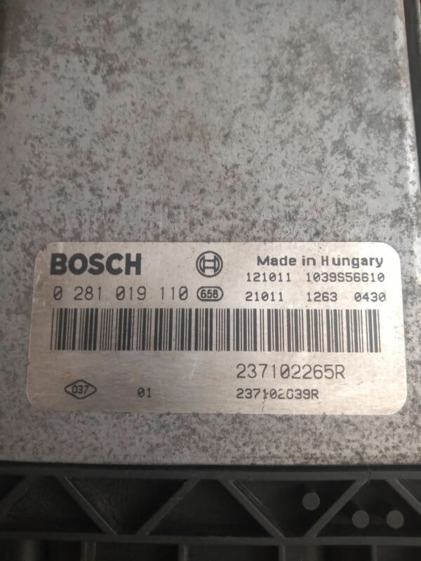 ECU Calculateur Moteur Master III Movano B 2.3 DCI CDTI 0281019110  237102265R