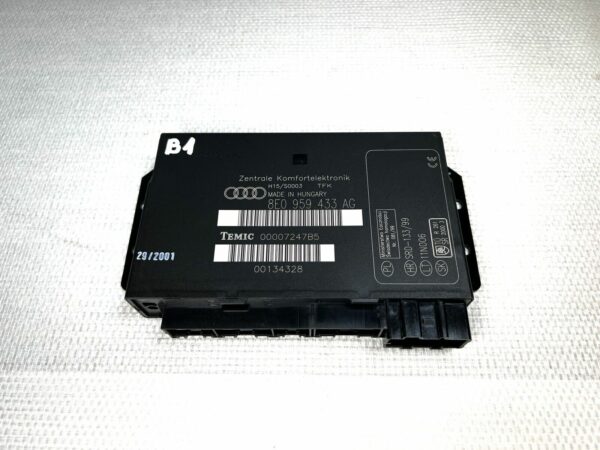 8E0959433AG Dispositif Commande Centralisé Boîtier conforte Audi A4 B5 B6 Temic