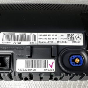Mercedes B-CLASS W246 A-Class W176 écran LCD CID a2469010001 NAVI Multimédia