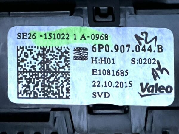 6P0907044B contrôle automatique du clim chauffage seat ibiza 4 Phase3 6J  100%