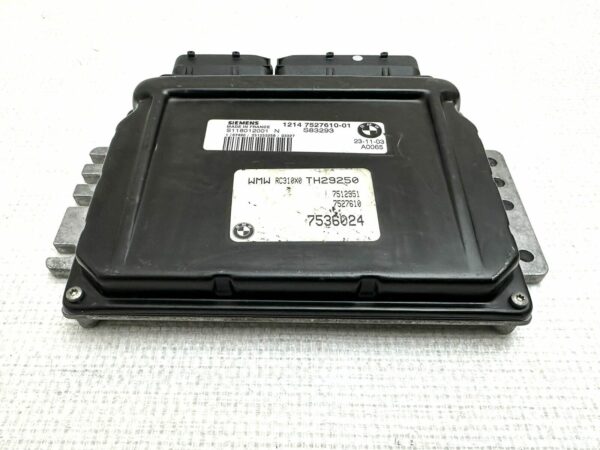 7527610 ECU Mini COOPER 1.6 R50 CALCULATEUR​​​ MOTEUR S118012001 N S83293
