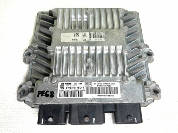 ECU CALCULATEUR Moteur PSA 1.4HDI Peugeot 1007 5WS40175D-T SID804 SW9659317280