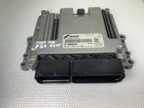 ECU Calculateur moteur FIAT FIORINO 0281030837 55263144 FPT Jtdm Très bon état