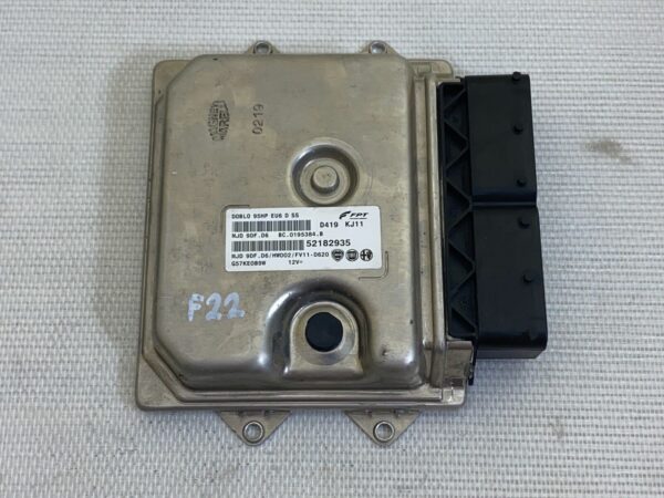 ECU Fiât Doblo 1.3cdti 95hp Euro6 52182935 D419 KJ11 ￼MJD 9DF.D6 BC.0195384.B￼