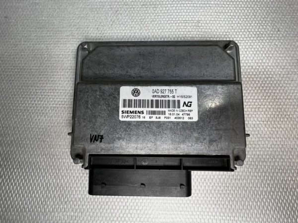 ECU Vw Touareg 2.5tdi R5 Module Contrôle Boite a vitesse transmission 0AD927755T