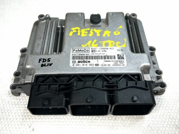 ECU FORD FIESTA mk7 EDC17C10 1.4TDCI 0281018993 BV2112A650ACC Calculateur moteur