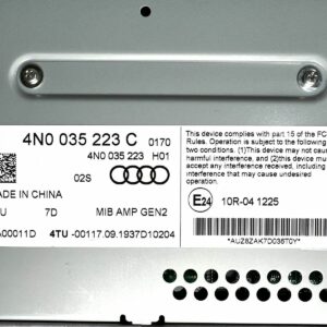 NEUF OEM Amplificateur sons Bang & Olufsen 4N0035223C MIB AMP GEN2 Audi SQ8 SQ7