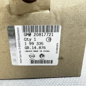 NEUF OEM Contacteur Tournant Ressort Airbag OPEL INSIGNIA CRUZE ORLANDO 20817721
