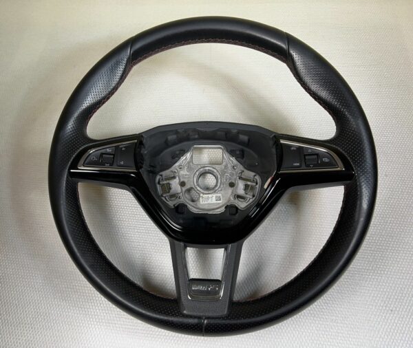 Volant Sport Volant Multifonctions Skoda Octavia 3 VRS Noir 5E0419091L BGV 100%