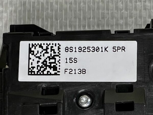 8S1925301K 5PR Commande d’option bouton warning Audi TT 8S Année 2012-2020