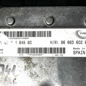 ECU Calculateur CITROEN JUMPER Peugeot Boxer 2.2hdi 9666484580 9666360280 DCU102