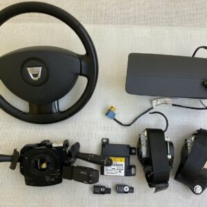 Kit airbag complet planche tableau d bord Dacia Duster 2008-2016 Volant ceinture