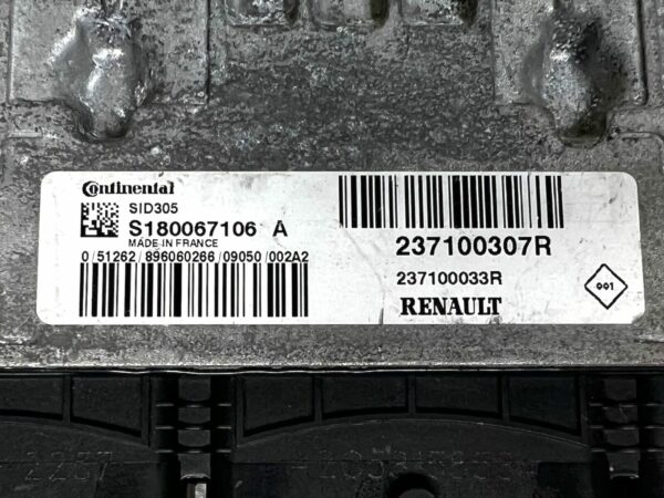 ECU CALCULATEUR RENAULT MEGANE 3 1.5dci S180067106A 237100307R 237100033R SID305