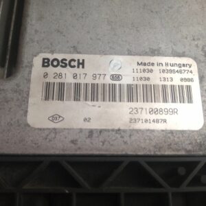 ECU Calculateur Moteur Master III Movano B 2.3 DCI CDTI 0281017977 237100899R