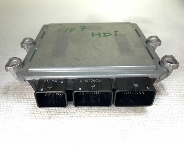 ECU PEUGEOT 407 2.0 HDI 5WS40167H-T SW9658345080 HW9855041480 Calculateur moteur