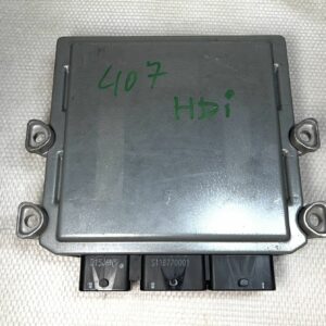 ECU PEUGEOT 407 2.0 HDI 5WS40167H-T SW9658345080 HW9855041480 Calculateur moteur