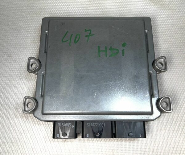 ECU PEUGEOT 407 2.0 HDI 5WS40167H-T SW9658345080 HW9855041480 Calculateur moteur