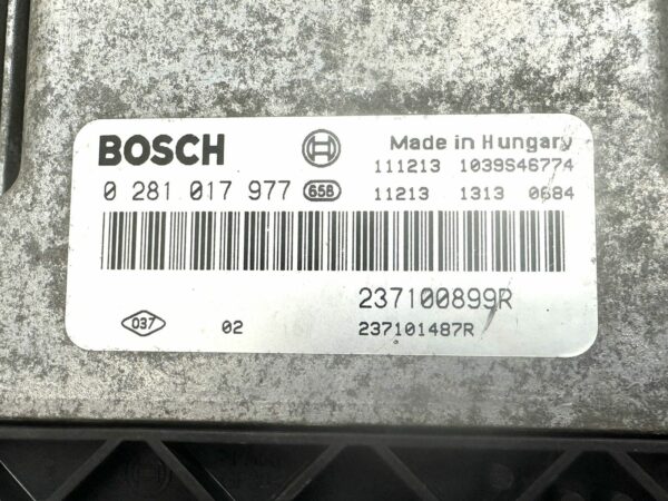 ECU 0281017977 237100899R Calculateur Moteur Master III 2.3dci Movano B CDTI